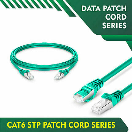 aqua patch cord